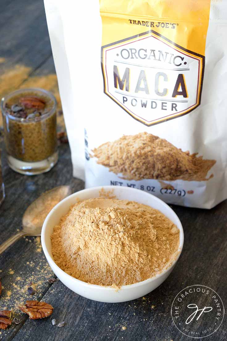 Clean Eating Maca Chia Seed Pudding Recipe