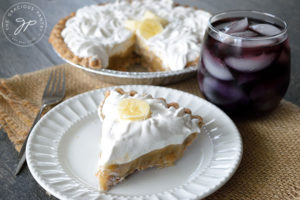 Clean Eating Banana Cream Pie Recipe