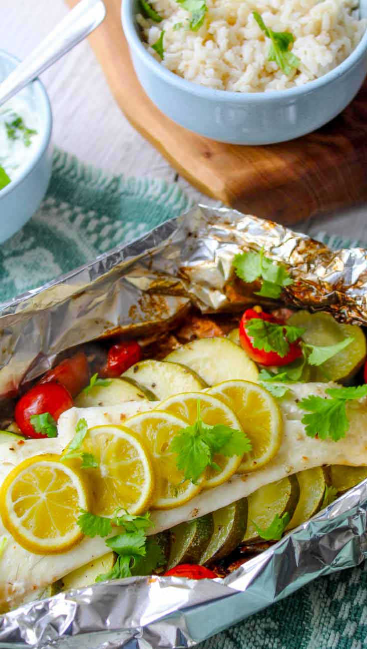 Clean Eating Fish Foil Packet Recipe
