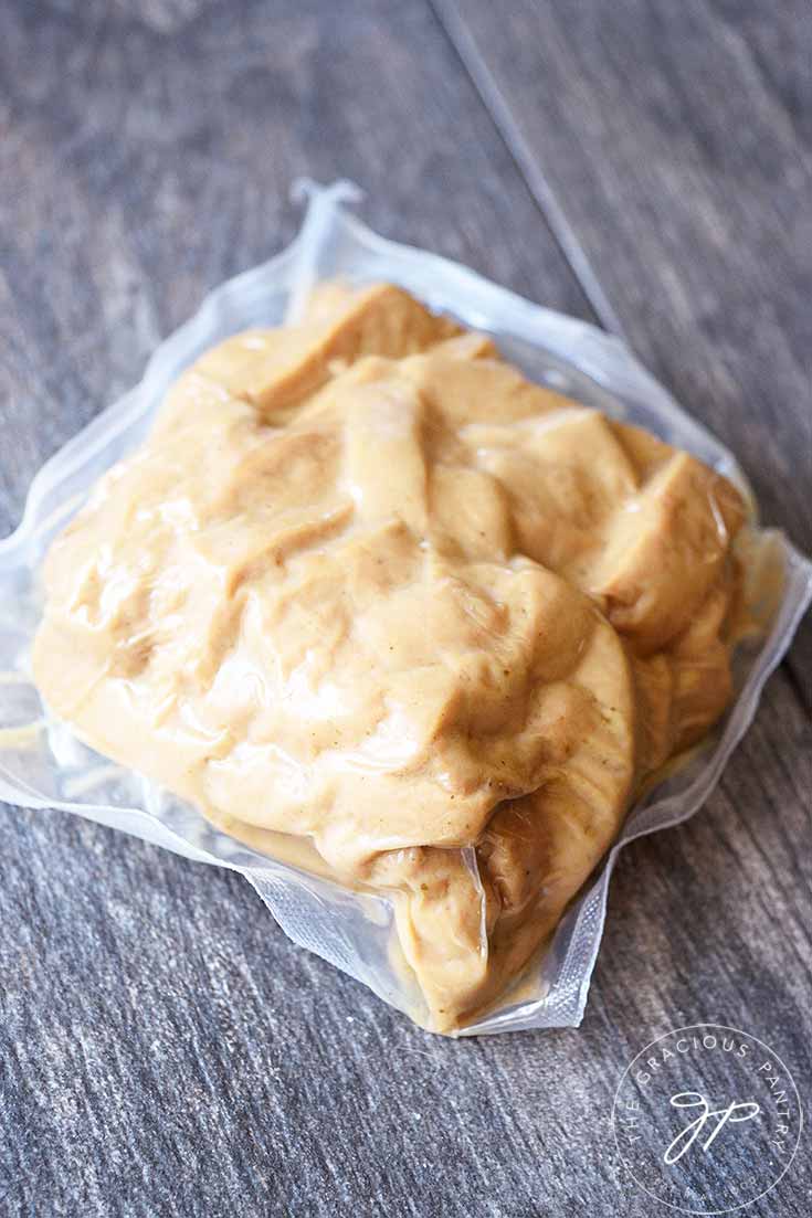 This is what it looks like when it's still in it's plastic wrapper. This guide, What Is Seitan? shows you what Seitan looks like, what it is and what to do with it.