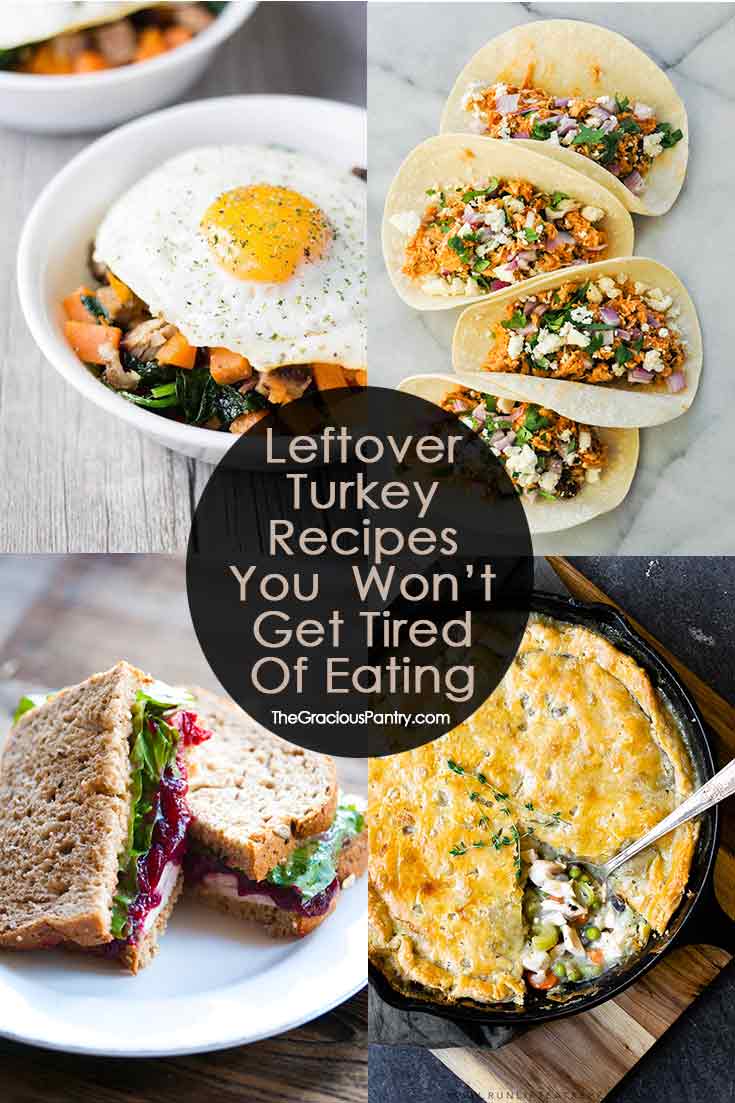 Recipes For Turkey Leftovers That You Won’t Get Tired Of Eating!