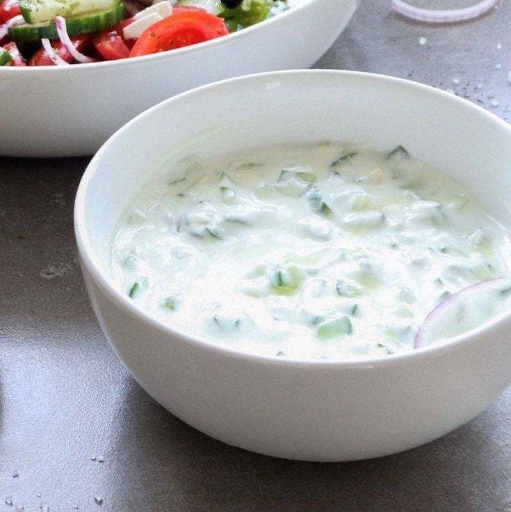 A delicious Tzadziki sauce in this list of Greek Yogurt Recipes