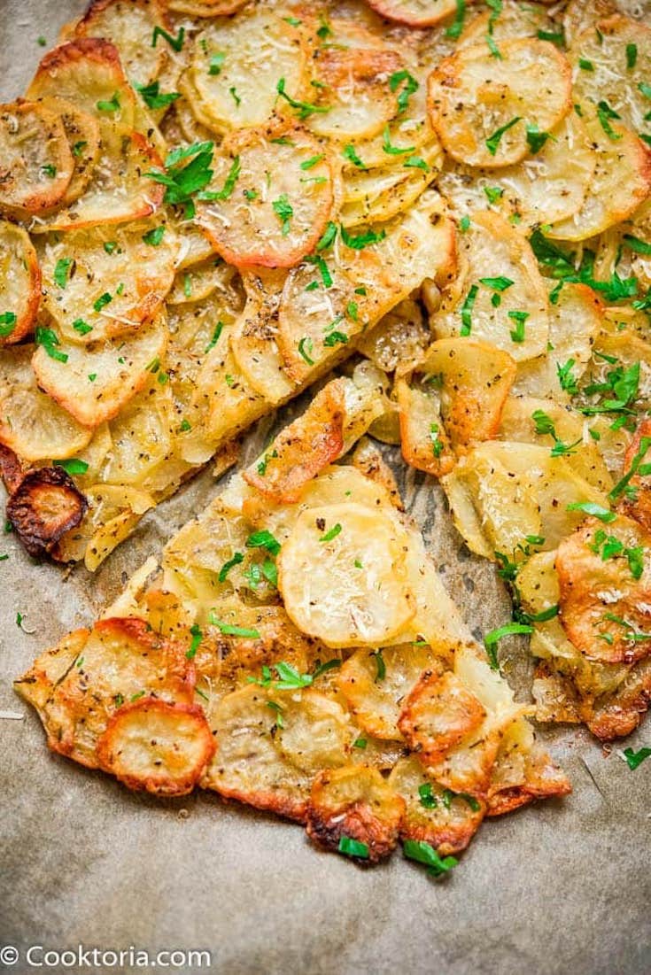 Sliced Potato Cake in this guide to 15 Clean Eating Easter Recipes