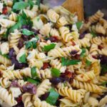 Greek Pasta Salad Recipe [Made 2 Ways!]