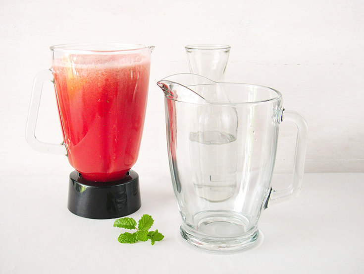 If your blender isn't strong enough, strain the blended fruit before serving.