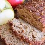 Apple Bread sliced and ready to serve.