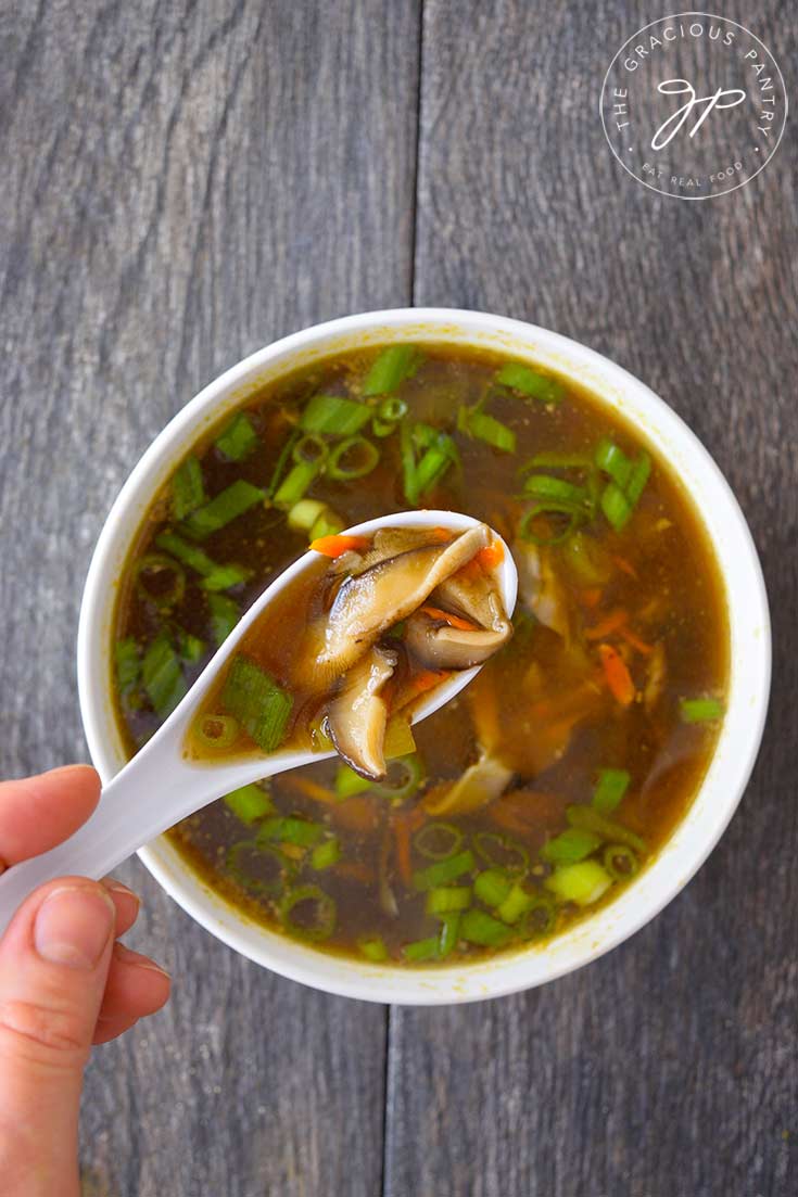 Shiitake Mushroom Soup Recipe