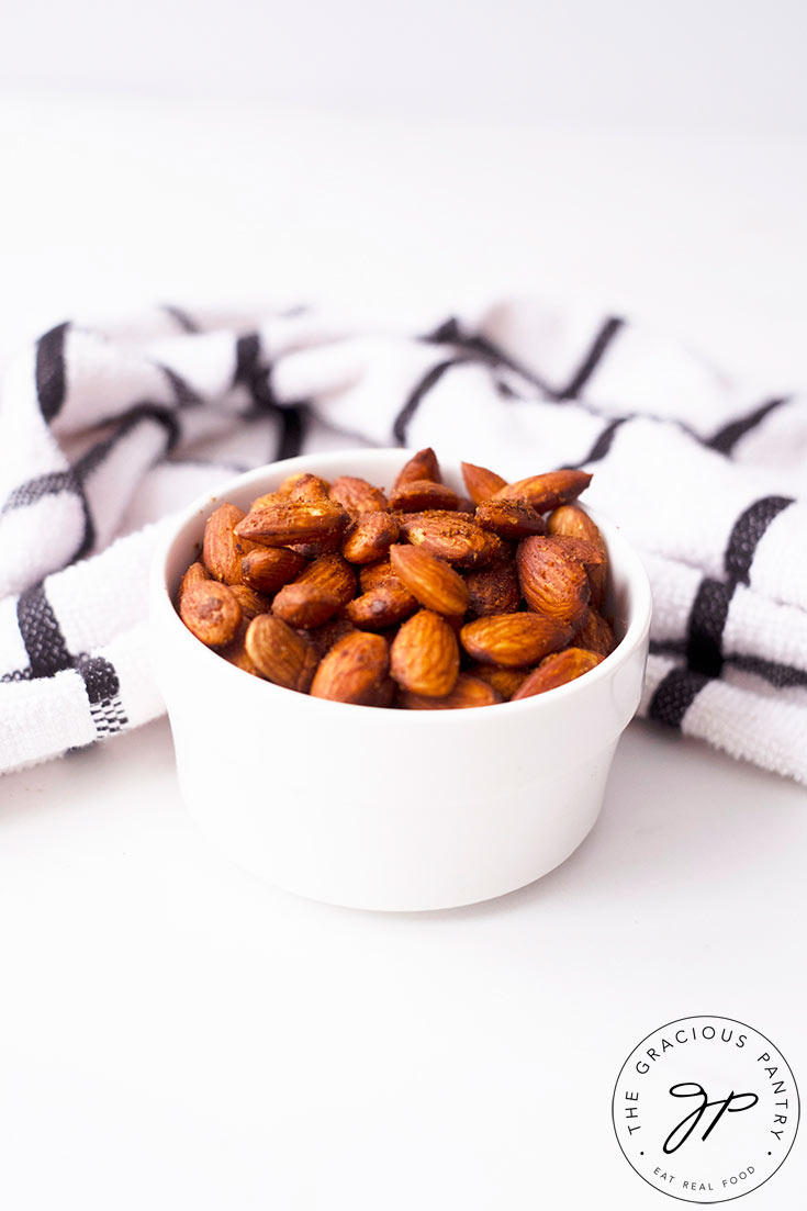 Spicy Roasted Almonds