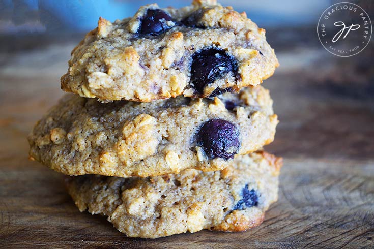 The finished Breakfast Cookies.