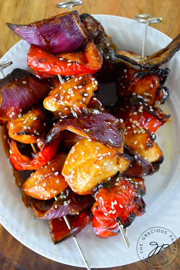 Teriyaki Chicken Kabobs (Air Fryer Recipe)