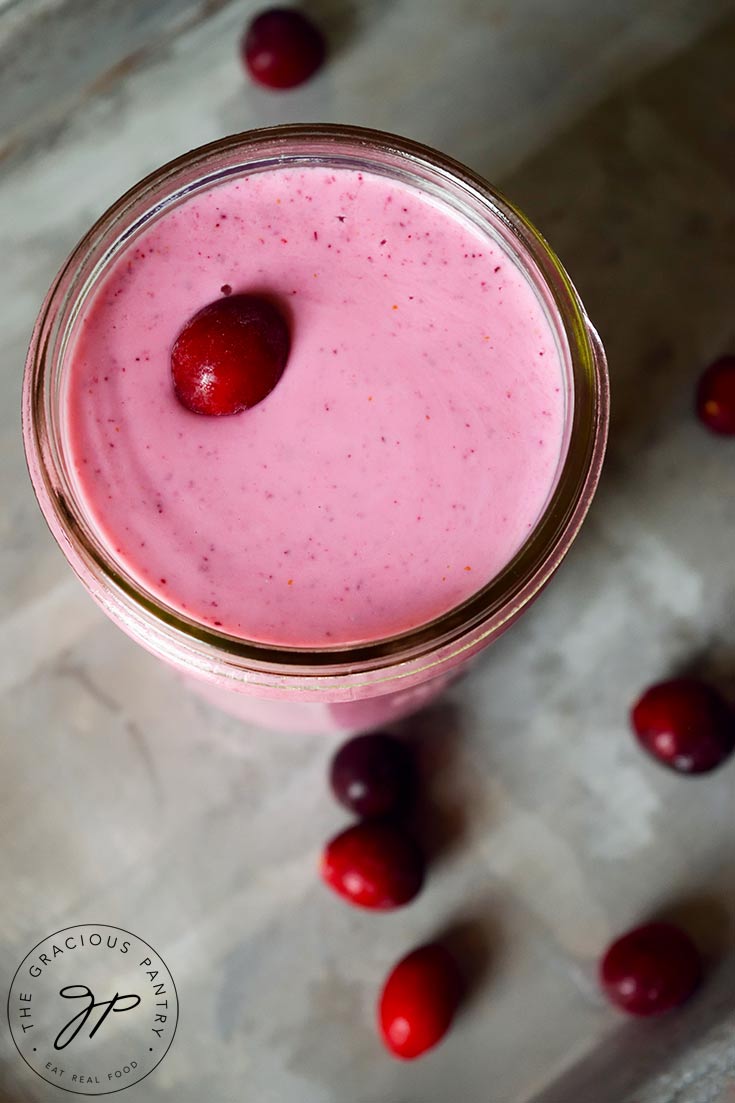Fresh Cranberry Smoothie Recipe