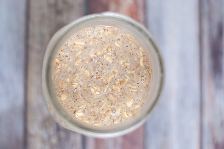 Easy Coffee Overnight Oats - Forkful of Plants