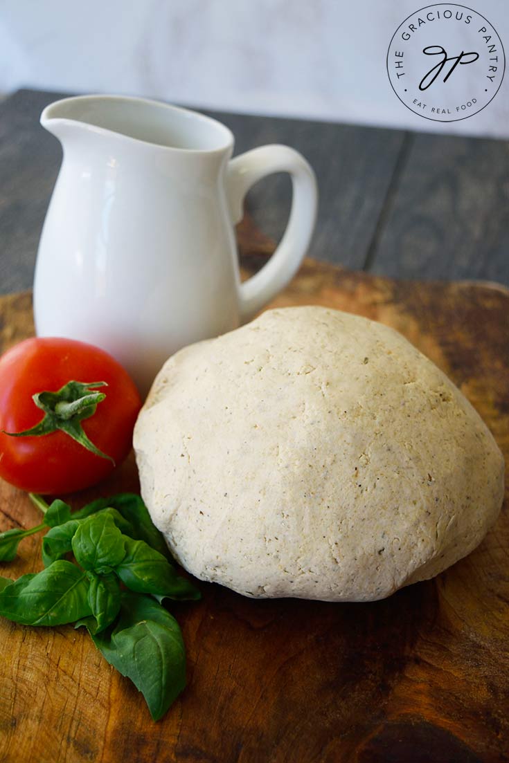 Oat Flour Pizza Crust [Gluten-Free Pizza Dough Recipe]