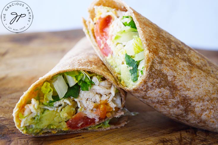 Ranch Chicken Wraps Recipe, The Gracious Pantry