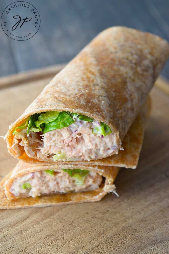 Simple Tuna Wrap Recipe – Little Pans