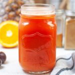 Immunity Booster Shots in a canning jar without a lid.