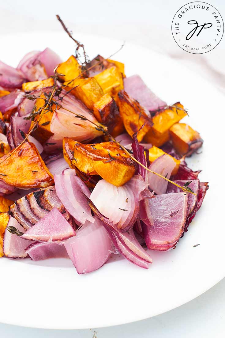 Herb And Garlic Roasted Sweet Potato Salad Recipe