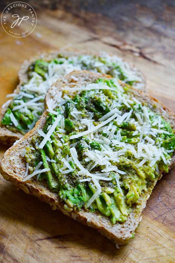 Pesto Avocado Toast