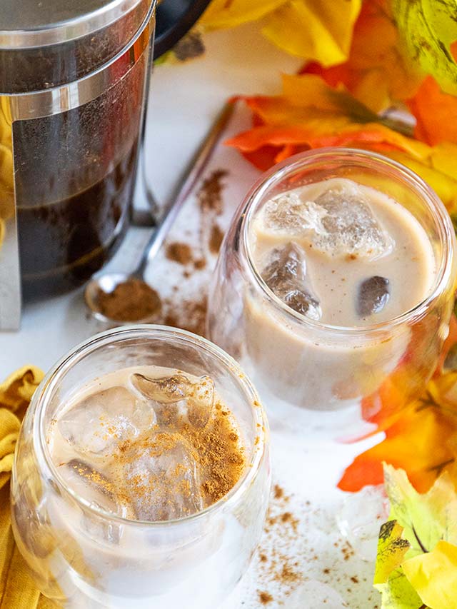 Iced Pumpkin Spice Latte