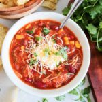 Chicken Taco Chili (Slow Cooker Recipe)