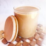 Front view of a cup of Coffee Smoothie.
