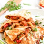 Chicken Fajita Quesadillas (Crispy, Cheesy, Easy)